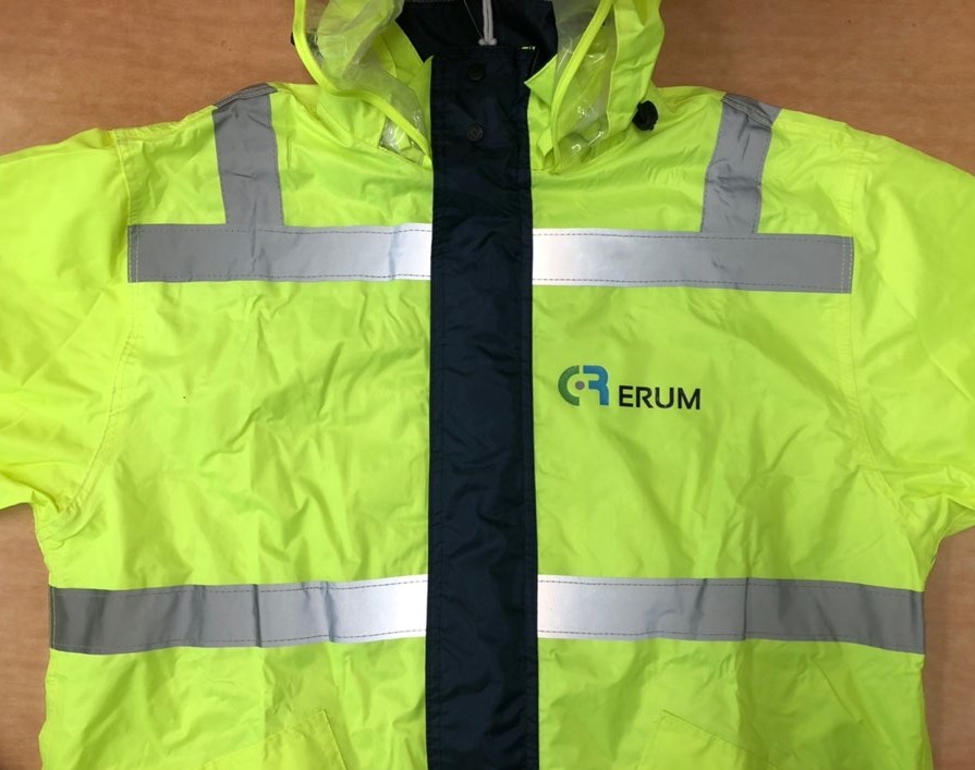 파주시 앞판+등판 로고작업건